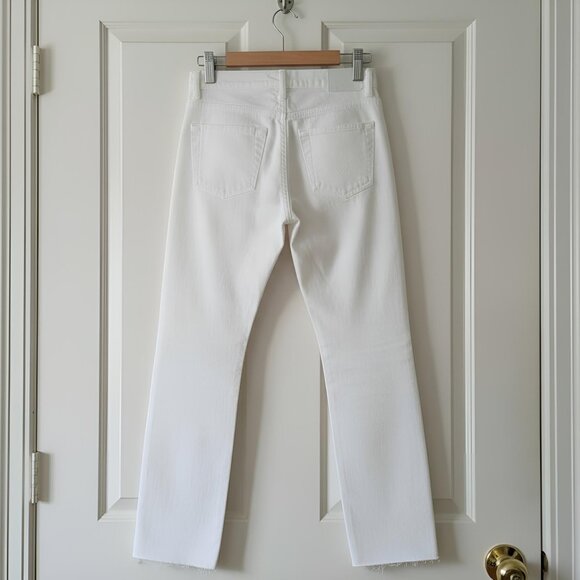 Rails Atwater Slouchy Straight Jeans White Blanche 25W NWT High Rise Boho - Picture 2 of 15